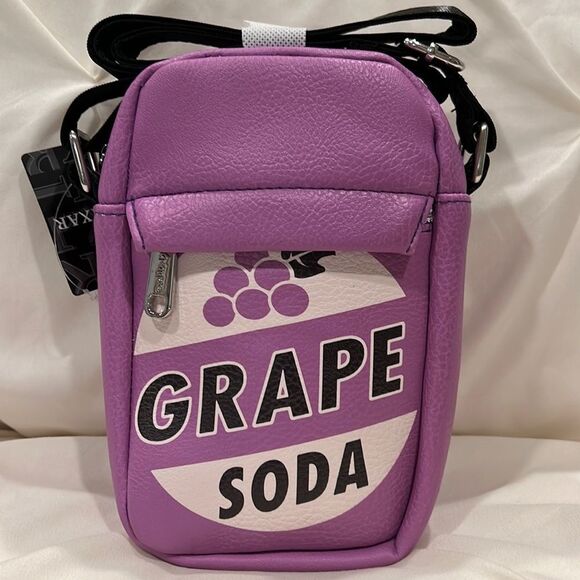 Disney Pixar Up Movie Grape Soda Crossbody Bag Buckle-Down bag NWT - Picture 1 of 8